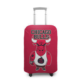 Чехол для чемодана 3D с принтом Chicago bulls в городе Новоалтайск, 86% полиэфир, 14% спандекс | двустороннее нанесение принта, прорези для ручек и колес | basketball | chicago | chicago bulls | nba | баскет | баскетбол | баскетбольный | булс | нба | спорт | чикаго | чикаго булс