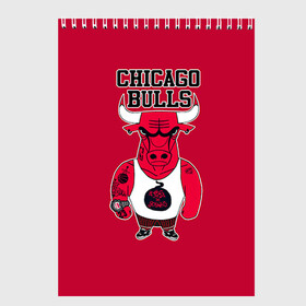 Скетчбук с принтом Chicago bulls в городе Новоалтайск, 100% бумага
 | 48 листов, плотность листов — 100 г/м2, плотность картонной обложки — 250 г/м2. Листы скреплены сверху удобной пружинной спиралью | Тематика изображения на принте: basketball | chicago | chicago bulls | nba | баскет | баскетбол | баскетбольный | булс | нба | спорт | чикаго | чикаго булс