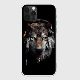 Чехол для iPhone 12 Pro Max с принтом Волк в городе Новоалтайск, Силикон |  | волк