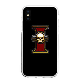 Чехол для iPhone XS Max матовый с принтом Инсигния в городе Новоалтайск, Силикон | Область печати: задняя сторона чехла, без боковых панелей | Тематика изображения на принте: 40000 | 40k | warhammer | вархаммер | ваха | имперская | инквизиция | инсигния