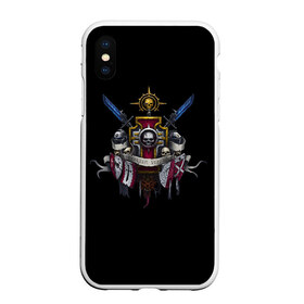 Чехол для iPhone XS Max матовый с принтом Daemonium venatores в городе Новоалтайск, Силикон | Область печати: задняя сторона чехла, без боковых панелей | Тематика изображения на принте: 40000 | 40k | daemonium venatores | warhammer | вархаммер | ваха | серые рыцари | серый рыцарь