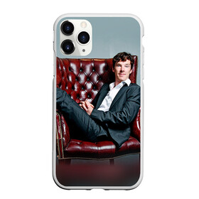 Чехол для iPhone 11 Pro Max матовый с принтом Бенедикт Камбербэтч 2 в городе Новоалтайск, Силикон |  | Тематика изображения на принте: камбэрбетч | сериал шерлок холмс | холмс | шерлок | шерлок холмс