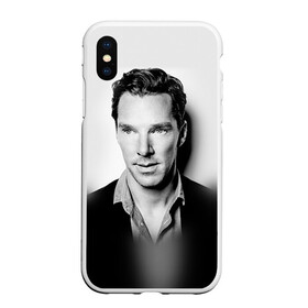 Чехол для iPhone XS Max матовый с принтом Бенедикт Камбербэтч 3 в городе Новоалтайск, Силикон | Область печати: задняя сторона чехла, без боковых панелей | Тематика изображения на принте: камбэрбетч | сериал шерлок холмс | холмс | шерлок | шерлок холмс