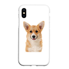 Чехол для iPhone XS Max матовый с принтом Пемброк-вельш-корги в городе Новоалтайск, Силикон | Область печати: задняя сторона чехла, без боковых панелей | Тематика изображения на принте: животное | пемброк вельш корги | порода | собака