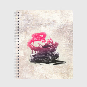 Тетрадь с принтом Three Days Grace 5 в городе Новоалтайск, 100% бумага | 48 листов, плотность листов — 60 г/м2, плотность картонной обложки — 250 г/м2. Листы скреплены сбоку удобной пружинной спиралью. Уголки страниц и обложки скругленные. Цвет линий — светло-серый
 | Тематика изображения на принте: three days grace