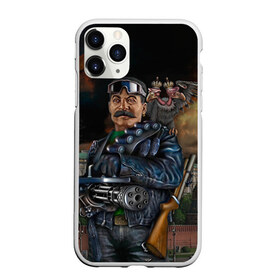 Чехол для iPhone 11 Pro матовый с принтом Сталин 3 в городе Новоалтайск, Силикон |  | знаменитости | иосиф сталин | ретро | ссср
