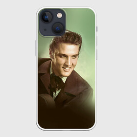 Чехол для iPhone 13 mini с принтом Элвис 2 в городе Новоалтайск,  |  | elvis presley | rock n roll | музыка | ретро | рок н ролл | элвис пресли