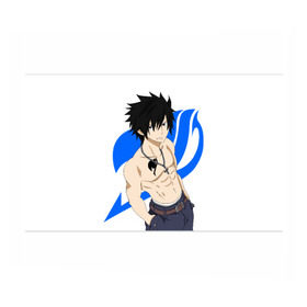 Бумага для упаковки 3D с принтом Gray in Fairy tail в городе Новоалтайск, пластик и полированная сталь | круглая форма, металлическое крепление в виде кольца | аниме | грей | отмороженный | хвост фей