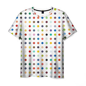 Мужская футболка 3D с принтом love lust faith + dreams в городе Новоалтайск, 100% полиэфир | прямой крой, круглый вырез горловины, длина до линии бедер | Тематика изображения на принте: 30 seconds to mars | 30 секунд до марса | dreams | faith | hurricane | jared leto | love | lust | this is war | джаред лето | любовь | марс | мечты | страсть | судьба | ураган