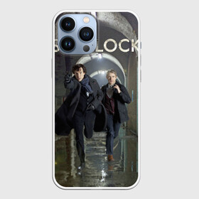 Чехол для iPhone 13 Pro Max с принтом Sherlock в городе Новоалтайск,  |  | Тематика изображения на принте: benedict | cumberbatch | freeman | holmes | martin | sherlock | бенедикт | ватсон | доктор | камбербэтч | мартин | фриман | холмс | шерлок