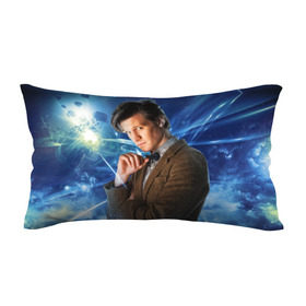 Подушка 3D антистресс с принтом 11th Doctor Who в городе Новоалтайск, наволочка — 100% полиэстер, наполнитель — вспененный полистирол | состоит из подушки и наволочки на молнии | doctor who | matt | smith | tardis | временной поток | доктор кто | мэтт | смит | тардис