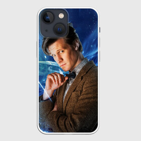 Чехол для iPhone 13 mini с принтом 11th Doctor Who в городе Новоалтайск,  |  | doctor who | matt | smith | tardis | временной поток | доктор кто | мэтт | смит | тардис