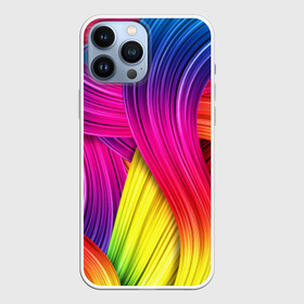 Чехол для iPhone 13 Pro Max с принтом Абстракция в городе Новоалтайск,  |  | Тематика изображения на принте: кислотный | обстракция | радуга | свет | спектр | цвет | цвета | яркие