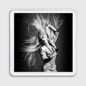 Магнит 55*55 с принтом Lady Gaga в городе Новоалтайск, Пластик | Размер: 65*65 мм; Размер печати: 55*55 мм | lady gaga | блондинка | звезда | знаменитость | леди гаага | певица | поп | эпатаж | эпатажная