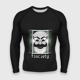 Мужской рашгард 3D с принтом Mr.Robot в городе Новоалтайск,  |  | mr.robot f society
f society