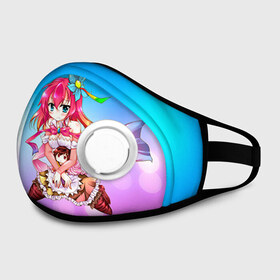 Маска из неопрена с принтом No Game No Life в городе Новоалтайск, неопрен 100% | Форма огибающая нос. Резинки для ушей с дополнительной резинкой на затылке. Клапан для выдоха для активного дыхания при занятиях спортом. Эластичный материал маски и окантовки для лучшего растяжения и прилегания маски.  | neet | no game | no game no life | no life | аниме | без игры нет жизни | игра на выживание | нет жизни | нет игры | нет игры нет жизни | соре | хики | хикикомори | хикки | хиккикомори | широ