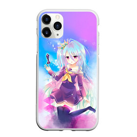 Чехол для iPhone 11 Pro Max матовый с принтом No Game No Life в городе Новоалтайск, Силикон |  | Тематика изображения на принте: neet | no game | no game no life | no life | аниме | без игры нет жизни | игра на выживание | нет жизни | нет игры | нет игры нет жизни | соре | хики | хикикомори | хикки | хиккикомори | широ