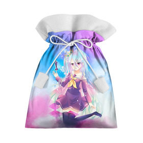 Подарочный 3D мешок с принтом No Game No Life в городе Новоалтайск, 100% полиэстер | Размер: 29*39 см | Тематика изображения на принте: neet | no game | no game no life | no life | аниме | без игры нет жизни | игра на выживание | нет жизни | нет игры | нет игры нет жизни | соре | хики | хикикомори | хикки | хиккикомори | широ