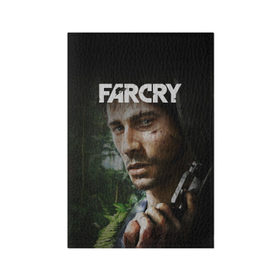 Обложка для паспорта матовая кожа с принтом FarCry в городе Новоалтайск, натуральная матовая кожа | размер 19,3 х 13,7 см; прозрачные пластиковые крепления | 