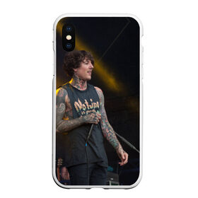 Чехол для iPhone XS Max матовый с принтом Oli Sykes в городе Новоалтайск, Силикон | Область печати: задняя сторона чехла, без боковых панелей | bring me the horizon | oliver sykes | sempiternal | that’s the spirit | throne | оливер сайкс