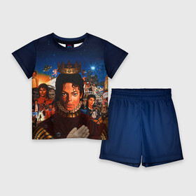 Детский костюм с шортами 3D с принтом Michael Jackson в городе Новоалтайск,  |  | Тематика изображения на принте: майкл джексон