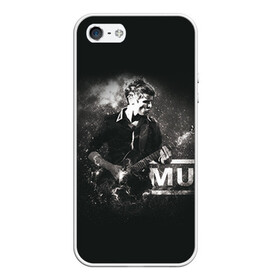 Чехол для iPhone 5/5S матовый с принтом Muse в городе Новоалтайск, Силикон | Область печати: задняя сторона чехла, без боковых панелей | heavy | metal | muse | rock | trash | альтернатива | метал | рок | хеви
