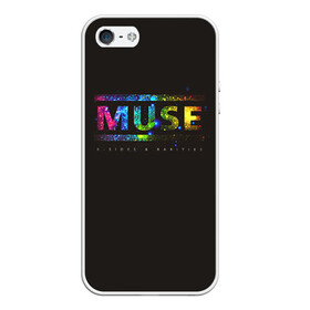 Чехол для iPhone 5/5S матовый с принтом Muse в городе Новоалтайск, Силикон | Область печати: задняя сторона чехла, без боковых панелей | heavy | metal | muse | rock | trash | альтернатива | метал | рок | хеви