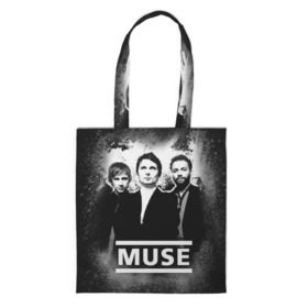 Сумка 3D повседневная с принтом Muse в городе Новоалтайск, 100% полиэстер | Плотность: 200 г/м2; Размер: 34×35 см; Высота лямок: 30 см | heavy | metal | muse | rock | trash | альтернатива | метал | рок | хеви