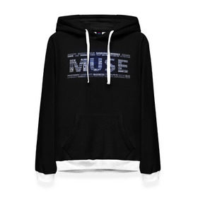 Женская толстовка 3D с принтом Muse в городе Новоалтайск, 100% полиэстер  | двухслойный капюшон со шнурком для регулировки, мягкие манжеты на рукавах и по низу толстовки, спереди карман-кенгуру с мягким внутренним слоем. | heavy | metal | muse | rock | trash | альтернатива | метал | рок | хеви