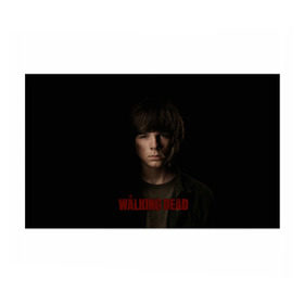 Бумага для упаковки 3D с принтом Карл в городе Новоалтайск, пластик и полированная сталь | круглая форма, металлическое крепление в виде кольца | the walking dead | кино | мертвецы | ужасы | ходячие