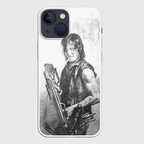 Чехол для iPhone 13 mini с принтом Дэрил в городе Новоалтайск,  |  | the walking dead | кино | мертвецы | ужасы | ходячие