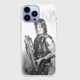 Чехол для iPhone 13 Pro Max с принтом Дэрил в городе Новоалтайск,  |  | the walking dead | кино | мертвецы | ужасы | ходячие