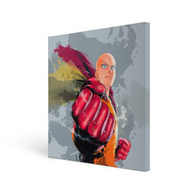 Холст квадратный с принтом One-punch man в городе Новоалтайск, 100% ПВХ |  | Тематика изображения на принте: anime | one punch man one punch man | аниме | анимешка | ван пач ман | ван пач мен | ванпанчман | ванпанчмен | ванпачман | ванпачмен | генос | манга | саитама | сайтама