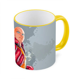 Кружка 3D с принтом One-punch man в городе Новоалтайск, керамика | ёмкость 330 мл | anime | one punch man one punch man | аниме | анимешка | ван пач ман | ван пач мен | ванпанчман | ванпанчмен | ванпачман | ванпачмен | генос | манга | саитама | сайтама