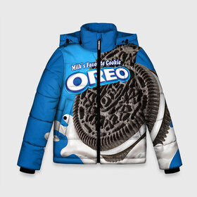 Зимняя куртка для мальчиков 3D с принтом Oreo в городе Новоалтайск, ткань верха — 100% полиэстер; подклад — 100% полиэстер, утеплитель — 100% полиэстер | длина ниже бедра, удлиненная спинка, воротник стойка и отстегивающийся капюшон. Есть боковые карманы с листочкой на кнопках, утяжки по низу изделия и внутренний карман на молнии. 

Предусмотрены светоотражающий принт на спинке, радужный светоотражающий элемент на пуллере молнии и на резинке для утяжки | oreo | орео | печенье | сладости