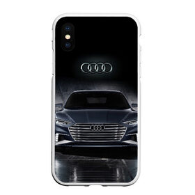 Чехол для iPhone XS Max матовый с принтом Audi в городе Новоалтайск, Силикон | Область печати: задняя сторона чехла, без боковых панелей | audi | car | ауди | машина