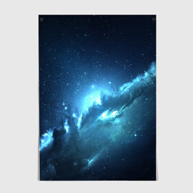 Постер с принтом Atlantis Nebula в городе Новоалтайск, 100% бумага
 | бумага, плотность 150 мг. Матовая, но за счет высокого коэффициента гладкости имеет небольшой блеск и дает на свету блики, но в отличии от глянцевой бумаги не покрыта лаком | вселенная | галактика | звезда | космос | небеса