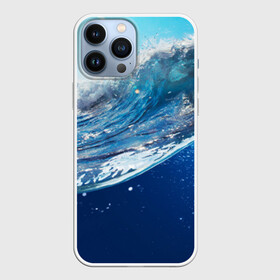 Чехол для iPhone 13 Pro Max с принтом Стихия воды в городе Новоалтайск,  |  | Тематика изображения на принте: вода | волна | жидкость | море | океан | стихия