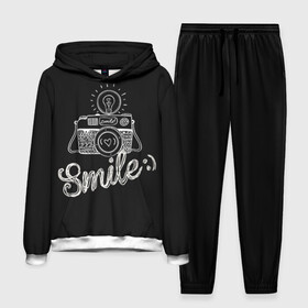 Мужской костюм 3D (с толстовкой) с принтом Smile в городе Новоалтайск,  |  | camera | smile | вспышка | зеркалка | камера | фотик | фото | фотоаппарат | фотографировать