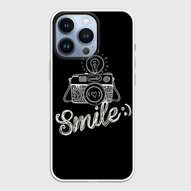 Чехол для iPhone 13 Pro с принтом Smile в городе Новоалтайск,  |  | camera | smile | вспышка | зеркалка | камера | фотик | фото | фотоаппарат | фотографировать