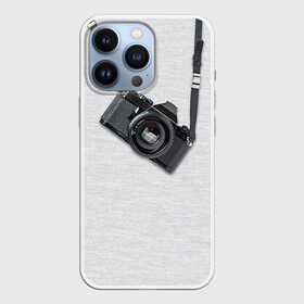 Чехол для iPhone 13 Pro с принтом Фотоаппарат на груди в городе Новоалтайск,  |  | camera | зеркалка | камера | фотик | фото | фотоаппарат | фотографировать