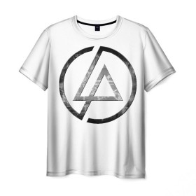 Мужская футболка 3D с принтом Linkin Park в городе Новоалтайск, 100% полиэфир | прямой крой, круглый вырез горловины, длина до линии бедер | линкин парк