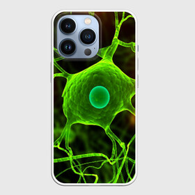 Чехол для iPhone 13 Pro с принтом Нейрон в городе Новоалтайск,  |  | Тематика изображения на принте: клетка