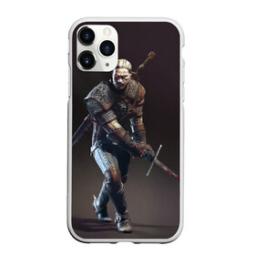 Чехол для iPhone 11 Pro матовый с принтом Witcher 3 в городе Новоалтайск, Силикон |  | gerald | wild hunt | witcher | ведьмак | геральд | дикая охота