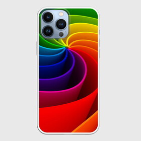 Чехол для iPhone 13 Pro Max с принтом Радуга цвета в городе Новоалтайск,  |  | Тематика изображения на принте: гамма | зеленый | красный | радуга | синий | цвет