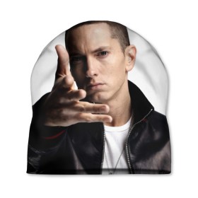 Шапка 3D с принтом Eminem в городе Новоалтайск, 100% полиэстер | универсальный размер, печать по всей поверхности изделия | eminem | music | rap | usa | музыка | рэп | сша | эминем
