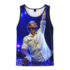 Мужская майка 3D с принтом Armin Van Buuren в городе Новоалтайск, 100% полиэстер | круглая горловина, приталенный силуэт, длина до линии бедра. Пройма и горловина окантованы тонкой бейкой | armin van buuren | avb | dj | армин ван бюрен