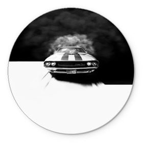 Коврик круглый с принтом Driver в городе Новоалтайск, резина и полиэстер | круглая форма, изображение наносится на всю лицевую часть | driver | san francisco | авто | гонки | игра | машина