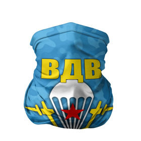 Бандана-труба 3D с принтом ВДВ никто кроме нас в городе Новоалтайск, 100% полиэстер, ткань с особыми свойствами — Activecool | плотность 150‒180 г/м2; хорошо тянется, но сохраняет форму | армия | вдв | день вдв | десант | никто кроме нас | россия