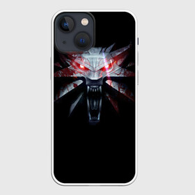 Чехол для iPhone 13 mini с принтом Медальон в городе Новоалтайск,  |  | Тематика изображения на принте: wild hunt | witcher 3 | ведьмак | волк | волки | геральт | дикая охота | медальон
